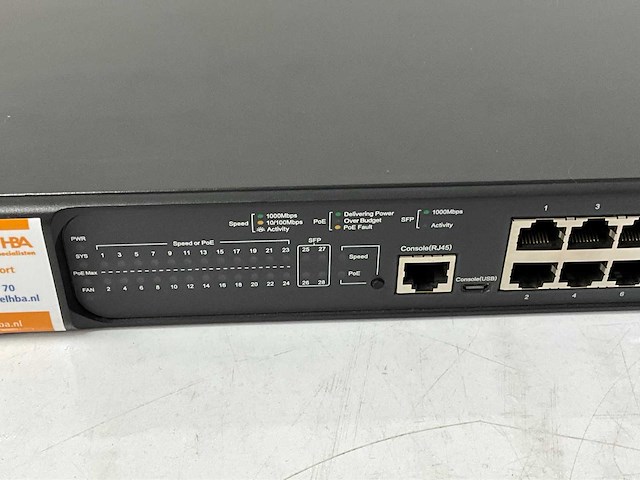 Tp-link - tl-sg3428mp 24-port switch - afbeelding 2 van  4
