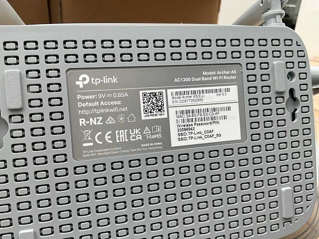 Tp-link ac 1200 wifi router (4x) - afbeelding 4 van  4