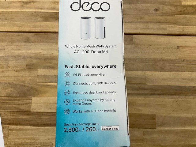 Tp link ac1200 deco m4 wifi systeem - afbeelding 2 van  4