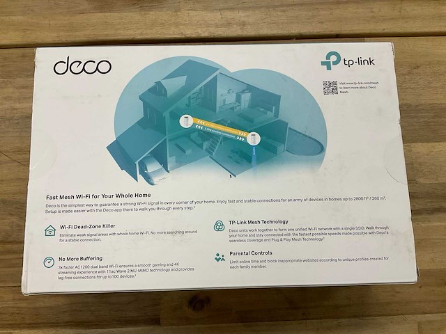Tp link ac1200 deco m4 wifi systeem - afbeelding 3 van  4