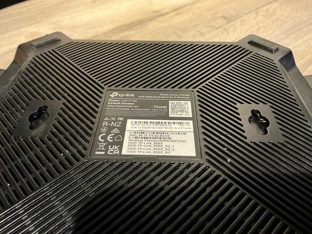 Tp-link archer axe16000 router wifi 6e - afbeelding 3 van  5