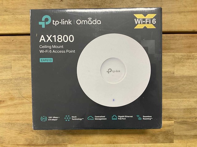 Tp link ax 1800 access point - afbeelding 1 van  4