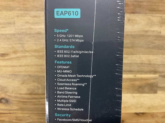 Tp link ax 1800 access point - afbeelding 3 van  4