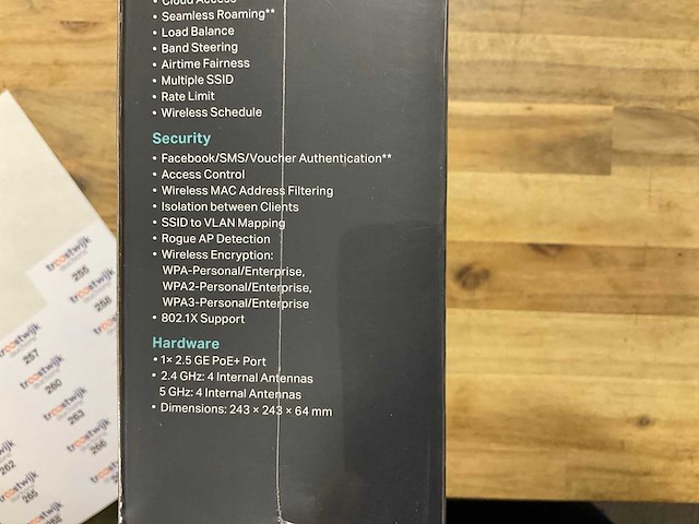 Tp link ax 3600 access point - afbeelding 5 van  5