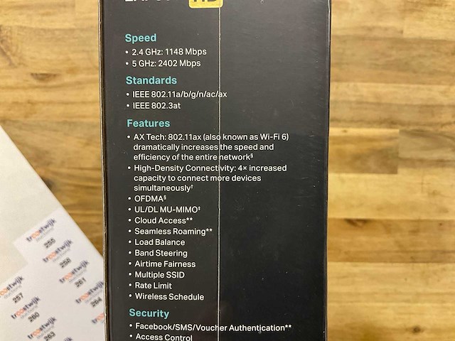 Tp link ax 3600 access point - afbeelding 4 van  5