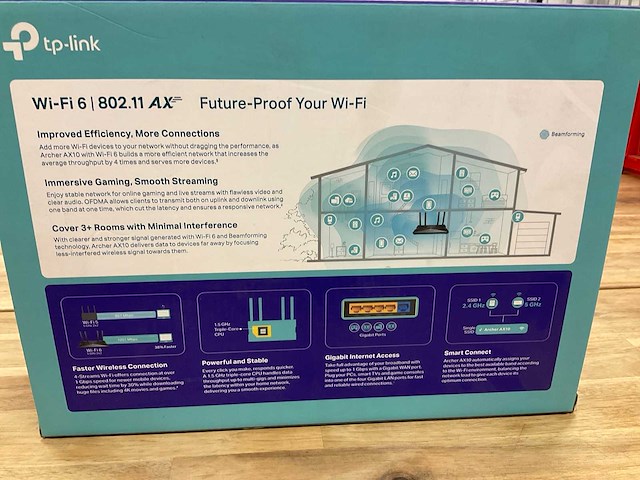 Tp-link ax1500 next gen router - afbeelding 2 van  2