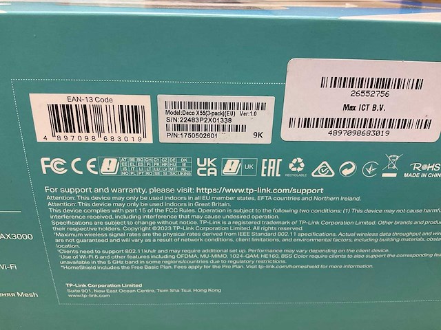 Tp link ax3000 whole home mesh wi-fi 6 system - afbeelding 2 van  3