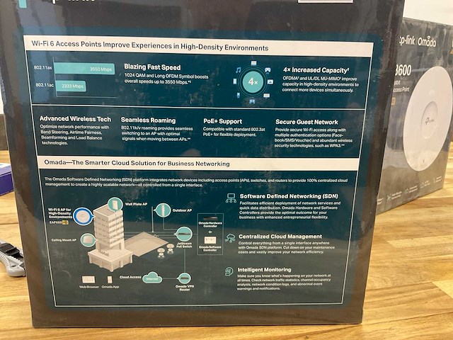 Tp-link ax3600 wifi accespoint - afbeelding 4 van  5