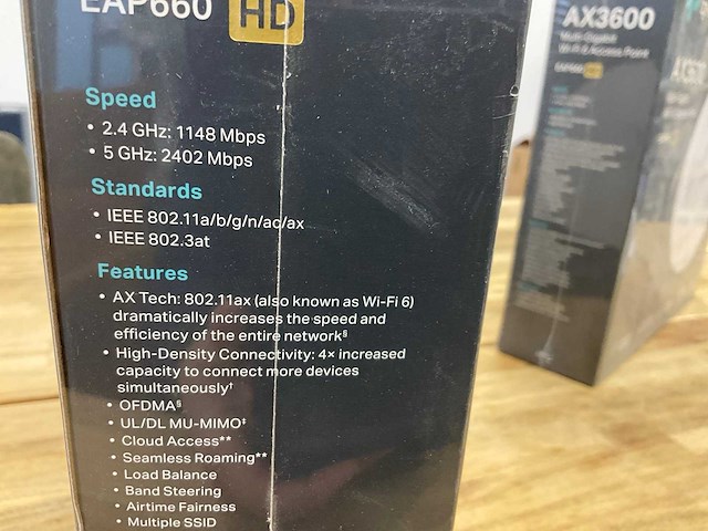 Tp-link ax3600 wifi accespoint - afbeelding 2 van  5