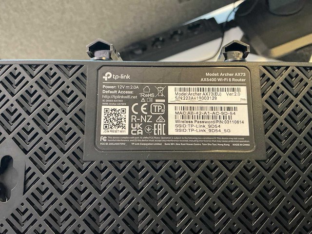 Tp-link ax5400 router en switch - afbeelding 2 van  3