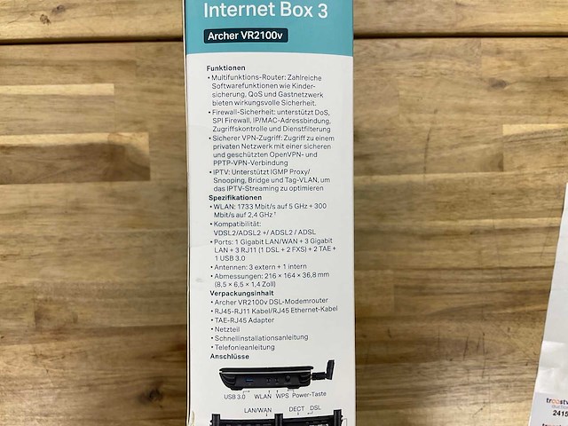 Tp link dsl internet box 3 - afbeelding 2 van  3