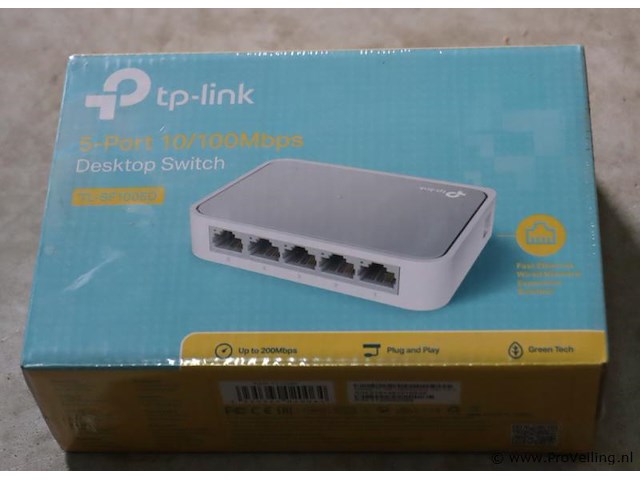Tp-link ethernet switch tl-sf1005d 1730502089 - afbeelding 1 van  3