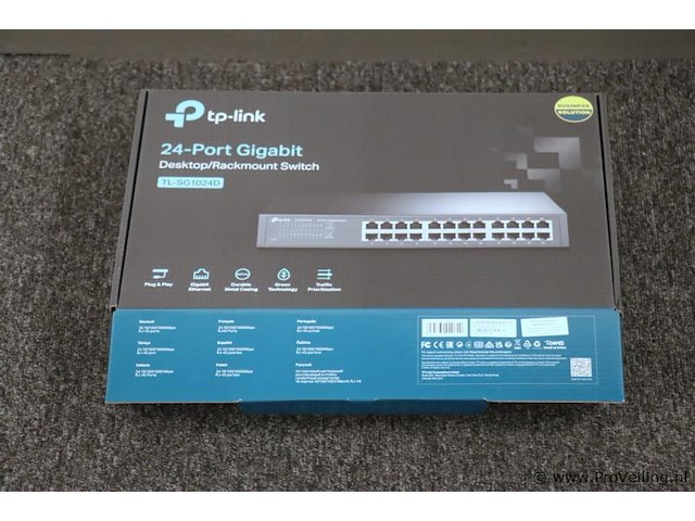 Tp-link ethernet switch tl-sg1024d - nieuw - afbeelding 1 van  5