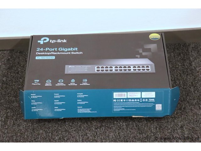 Tp-link netwerkswitch tl-sg1024d - nieuw - afbeelding 1 van  5