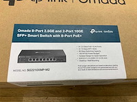 Tp link omada 8-port switch - afbeelding 1 van  2