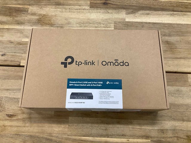 Tp link omada 8-port switch - afbeelding 2 van  2