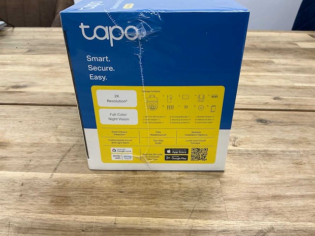 Tp-link tapo c510w outdoor pan/tilt security wi-fi camera - afbeelding 3 van  3