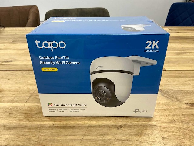 Tp-link tapo c510w outdoor pan/tilt security wi-fi camera - afbeelding 1 van  3