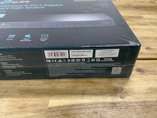 Tp-link tl-sg2008p jetstream 8-port gigabit smart poe+ switch - afbeelding 2 van  2