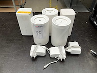 Tp-link/huawei deco be65/h122-373 wifi systeem (5x) - afbeelding 1 van  7