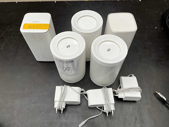 Tp-link/huawei deco be65/h122-373 wifi systeem (5x) - afbeelding 2 van  7