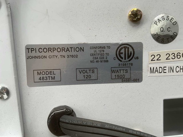 Tpi corp. 483tm space and water heating - afbeelding 3 van  5