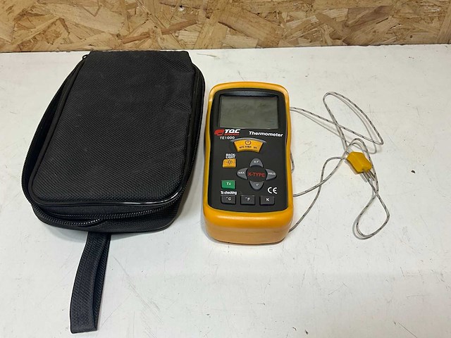 Tqc te1000 thermometer - afbeelding 1 van  3