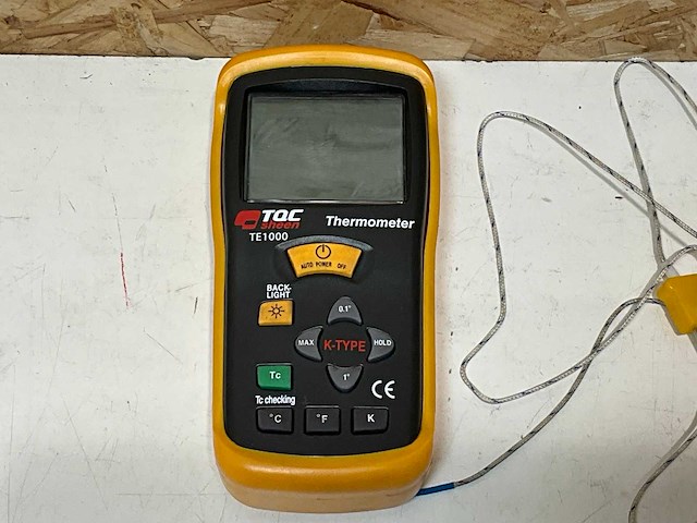 Tqc te1000 thermometer - afbeelding 3 van  3