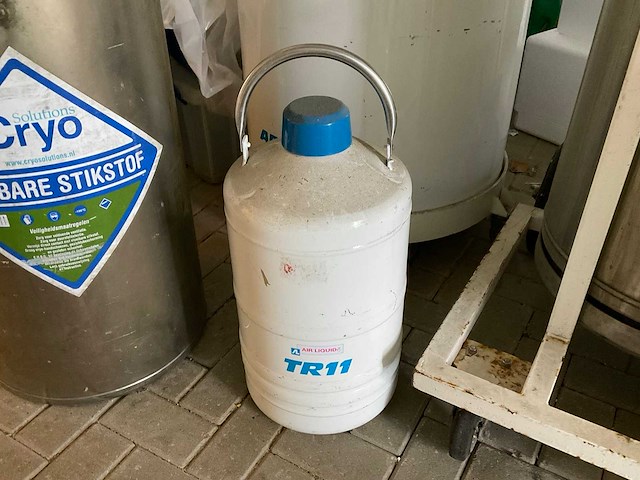 Tr11 stikstof container - afbeelding 1 van  1