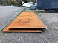 Traanplaat 1.5 cm dik een plaat staal - afbeelding 3 van  7