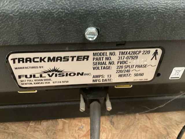 Trackmaster tmx428cp220 loopband - afbeelding 6 van  6