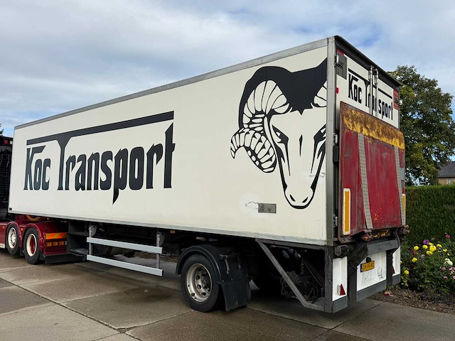 Tracon koel oplegger met laadklep - afbeelding 1 van  21