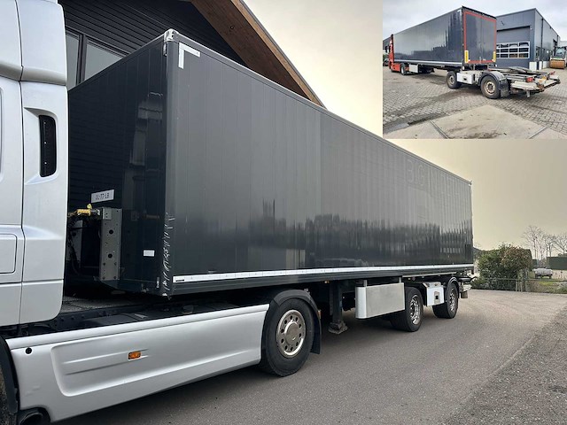 Tracon trailers 2011 tb1218 lzv oplegger ol-77-lb - afbeelding 1 van  33