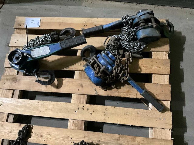 Tractel 1.5t kettingtakel (3x) - afbeelding 1 van  4