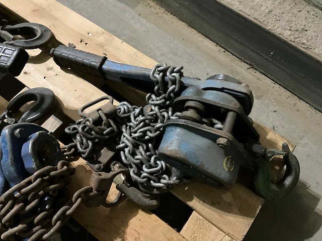 Tractel 1.5t kettingtakel (3x) - afbeelding 3 van  4