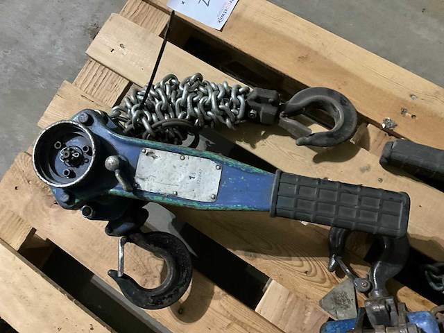 Tractel 1.5t kettingtakel (3x) - afbeelding 4 van  4