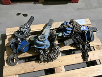 Tractel 1.5t kettingtakel (4x) - afbeelding 1 van  5