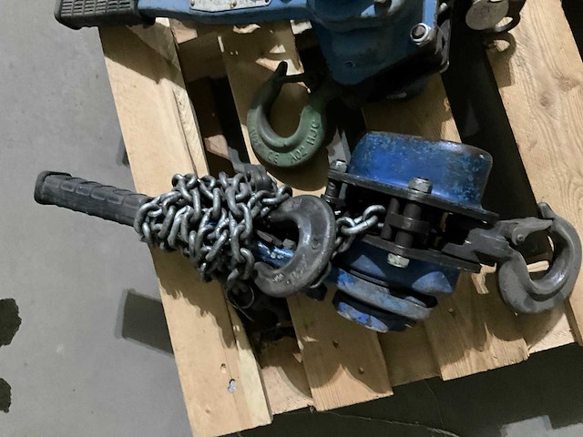 Tractel 1.5t kettingtakel (4x) - afbeelding 2 van  5