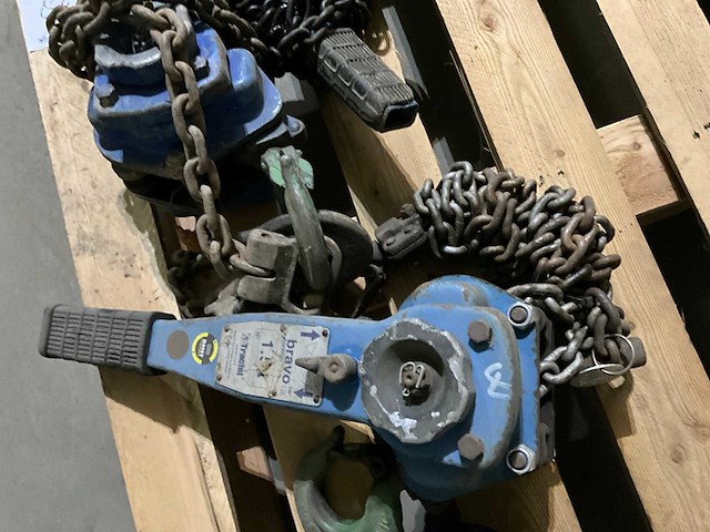 Tractel 1.5t kettingtakel (4x) - afbeelding 3 van  5
