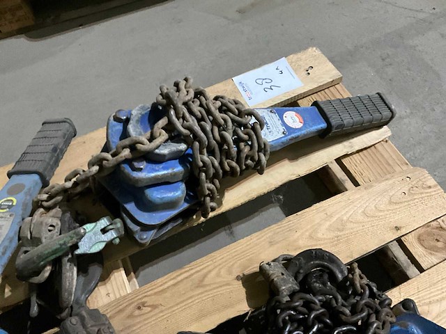 Tractel 1.5t kettingtakel (4x) - afbeelding 5 van  5