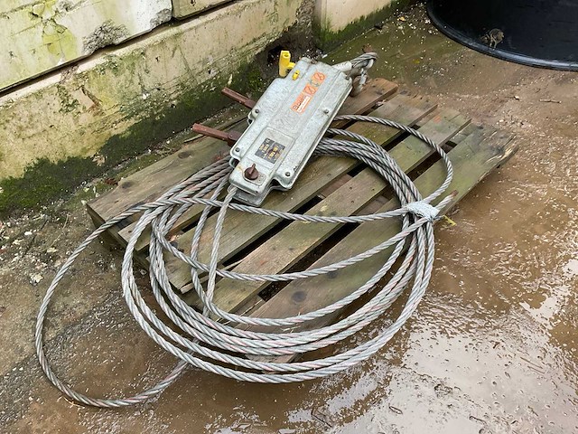 Tractel t532d staaldraad takel - afbeelding 2 van  7
