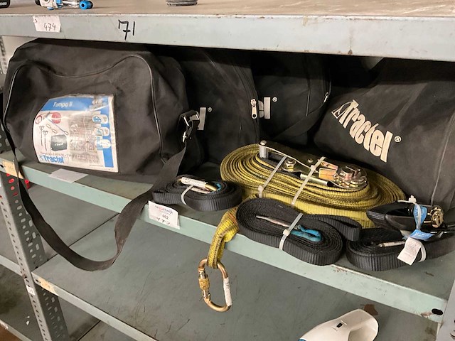 Tractel valbeveiligings accessoires in tas (5x) - afbeelding 1 van  4