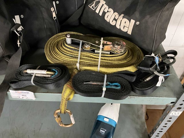 Tractel valbeveiligings accessoires in tas (5x) - afbeelding 2 van  4