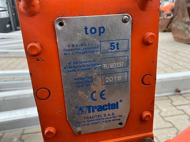 Tractel/cm bison top 5t dommekracht (3x) - afbeelding 9 van  9