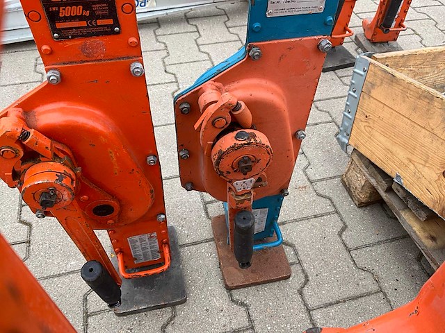 Tractel/steel jack/ cm bison top 5t/ sj50 dommekracht (4x) - afbeelding 11 van  12