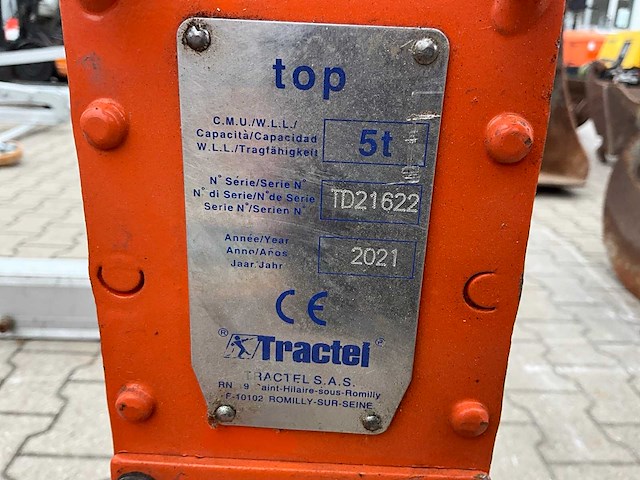 Tractel/steel jack top 5t/ sj50 dommekracht (3x) - afbeelding 7 van  9