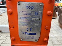 Tractel/steel jack top 5t/ sj50 dommekracht (3x) - afbeelding 7 van  9
