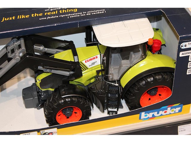 Tractor bruder type klaas 950, hooibalen bruder, twee sets. - afbeelding 2 van  2