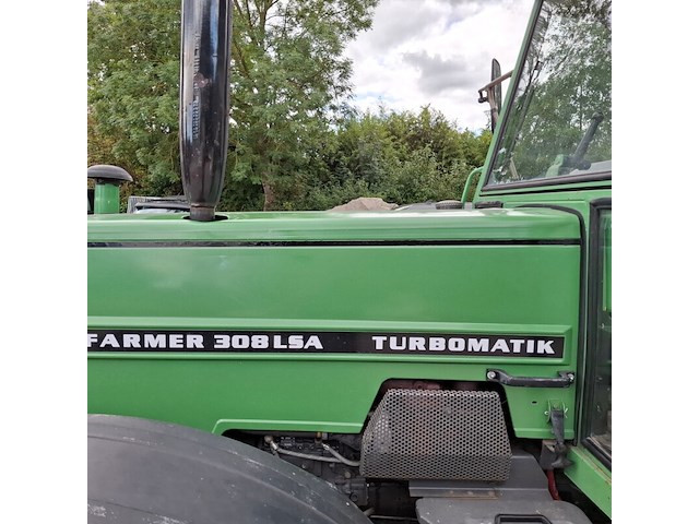 Tractor, fendt, farmer 308 lsa turbomatik, 1992 - afbeelding 21 van  56