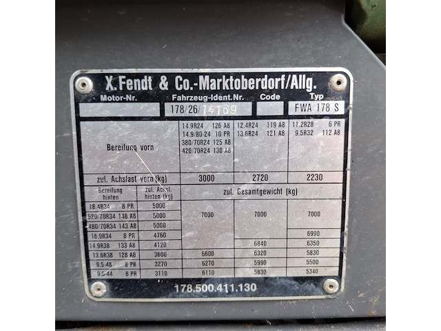 Tractor, fendt, farmer 308 lsa turbomatik, 1992 - afbeelding 26 van  56